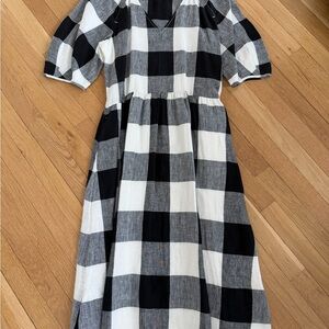 Everlane Linen Midi Dress